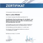 Zertifikat bis 2031
